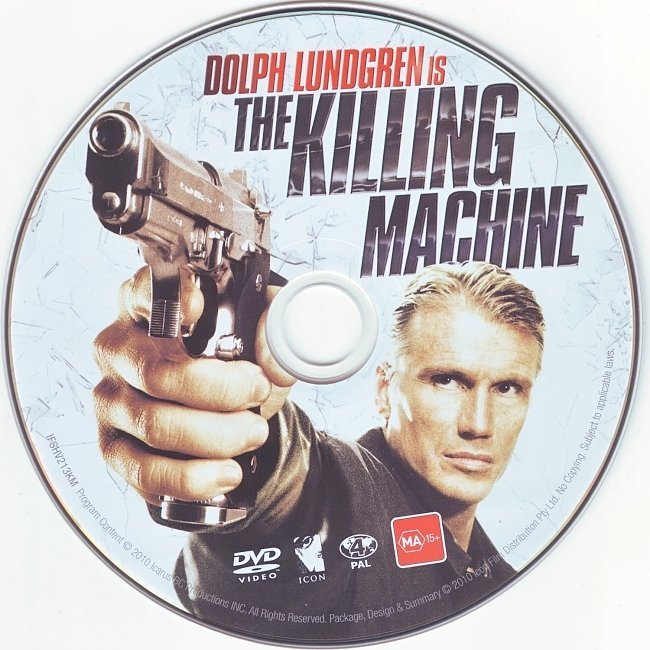 dvd cover Dolph Lundgren Is The Killing Machine (2010) WS R4