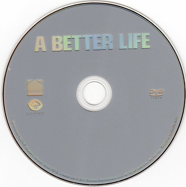 dvd cover A Better Life (2011) R1