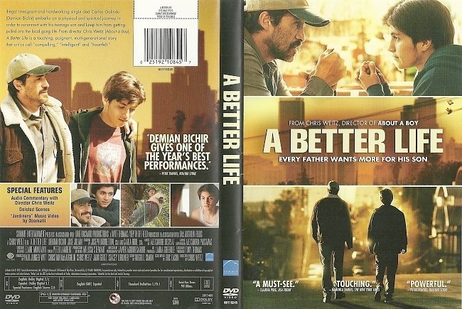 dvd cover A Better Life (2011) R1