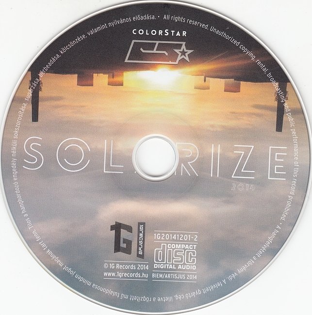 dvd cover Colorstar - Solarize