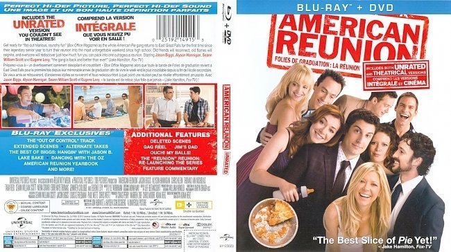 dvd cover American Reunion