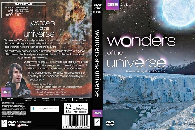 dvd cover Wonders Of The Universe