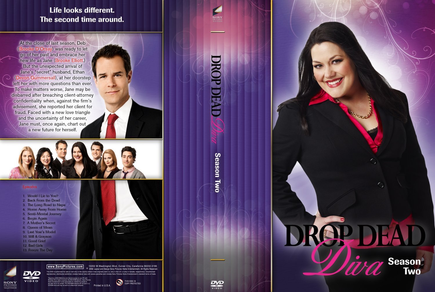 Ondartet Undervisning Moderne Drop Dead Diva Season 2 | Dvd Covers and Labels