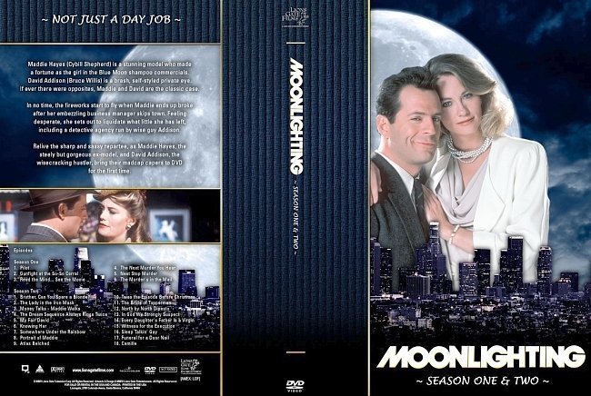 dvd cover Moonlighting Season 1 2
