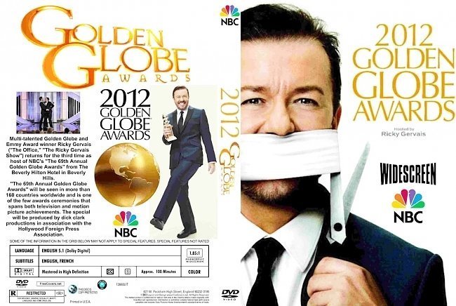dvd cover 69th Golden Globe Awards 2012