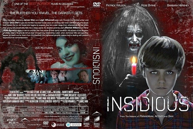 dvd cover Insidious