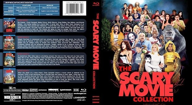 Scary Movie Collection BluRay 