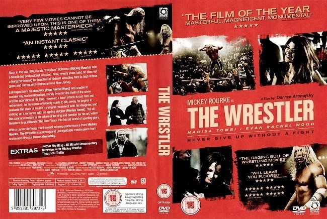 dvd cover The Wrestler (2008) R2