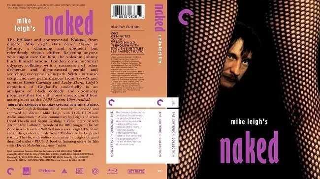 dvd cover Naked