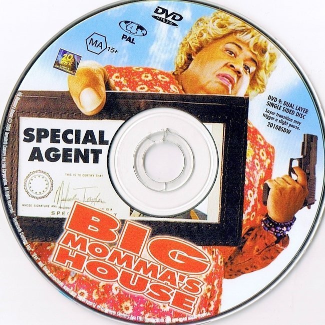 dvd cover Big Momma's House (2001) R4