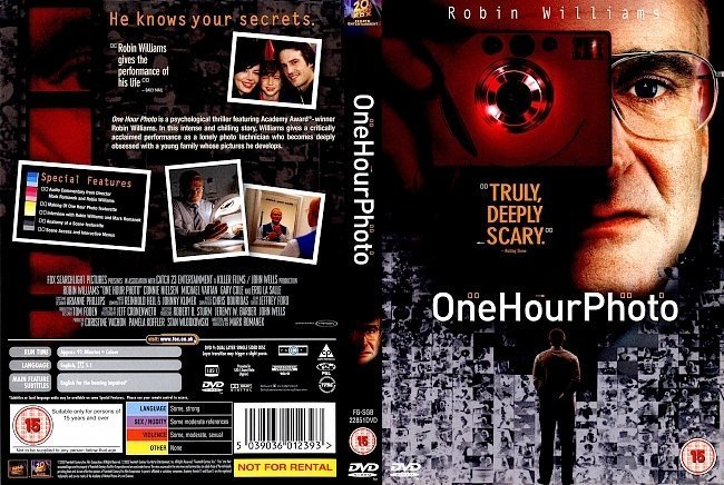 dvd cover One Hour Photo (2002) WS R2