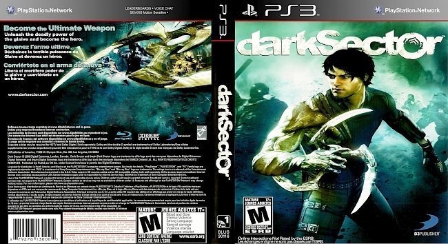dvd cover Dark Sector1
