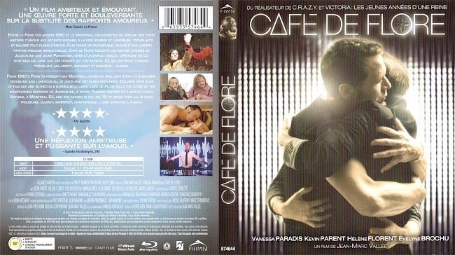 dvd cover Cafe De Flore FR Canadian Bluray
