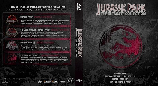 Jurassic Park Trilogy   English      Bluray f 