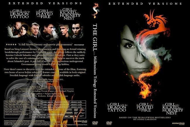 dvd cover The Girl.....Trilogy
