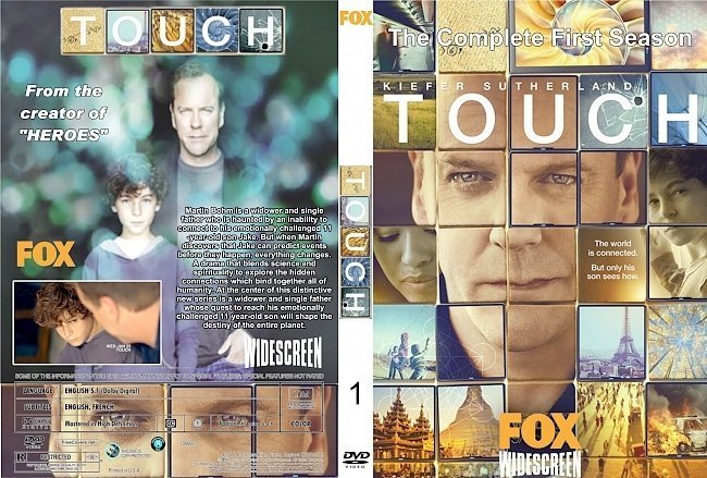 dvd cover Touch: Season 1 R1 CUSTOM