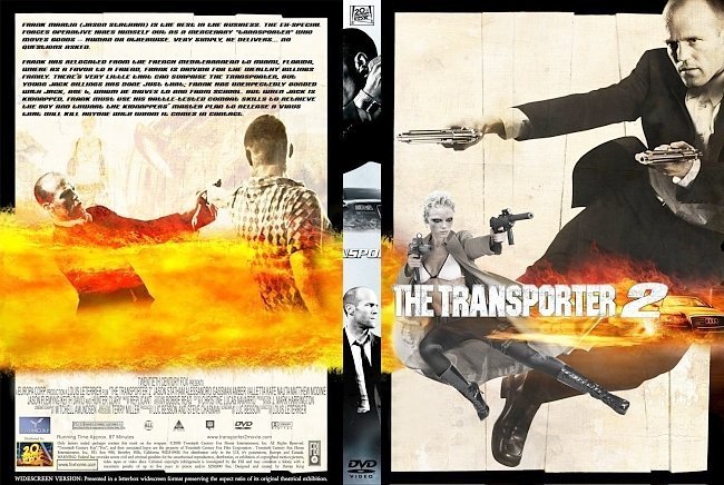 dvd cover Transporter 2