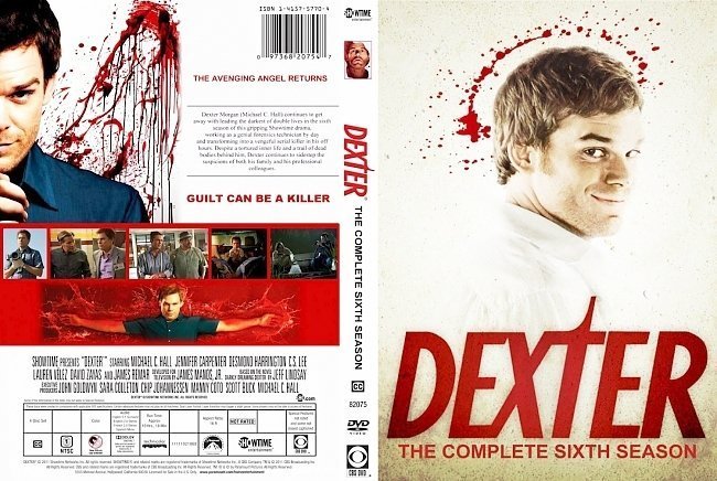 dvd cover Dexter Season 6