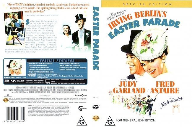 dvd cover Easter Parade