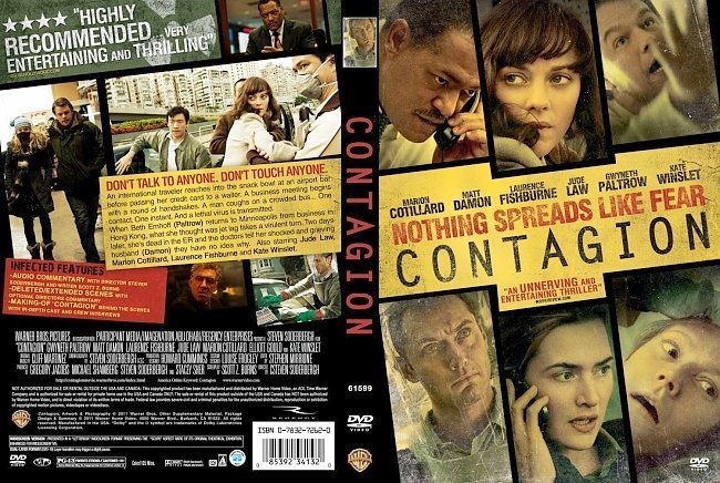 dvd cover Contagion