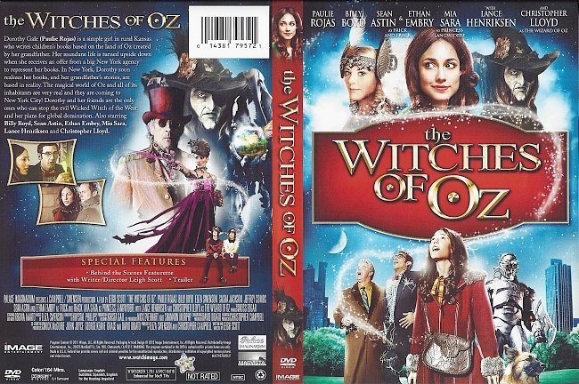 dvd cover The Witches Of Oz (2011) WS R1