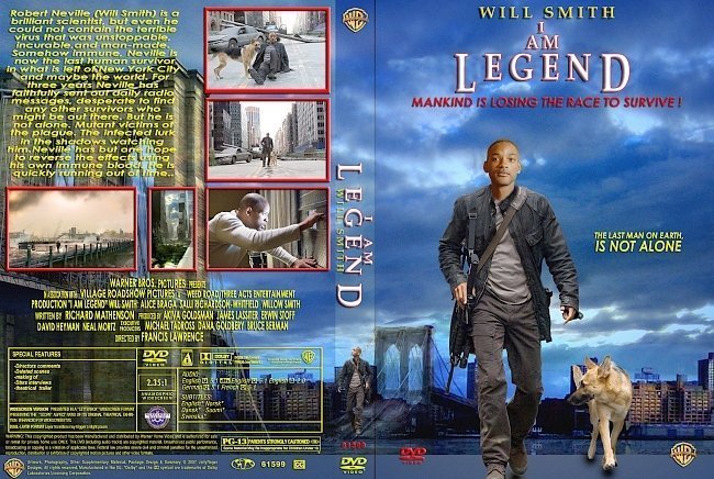 I Am Legend (2007) Custom Covers 