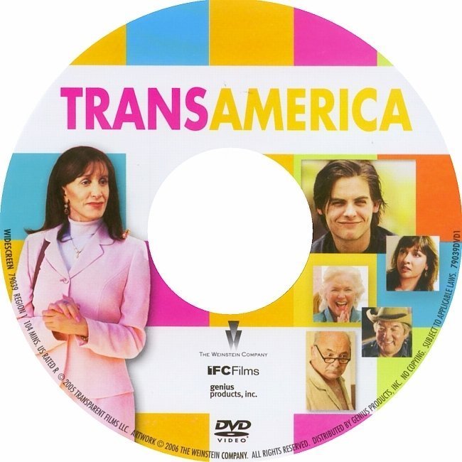 dvd cover Transamerica (2005) R1