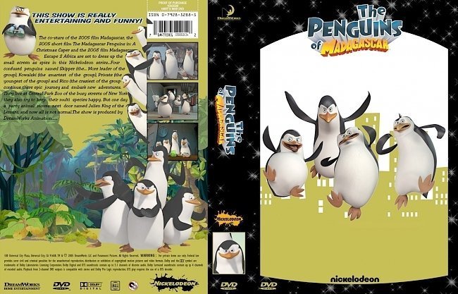 dvd cover The Penguins Of Madagascar Season 1