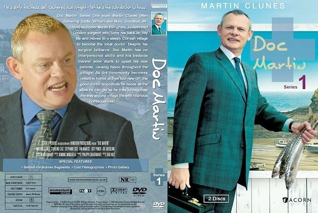 dvd cover Doc Martin Season 1