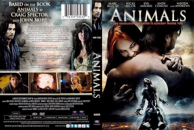 dvd cover Animals (2010) WS R1