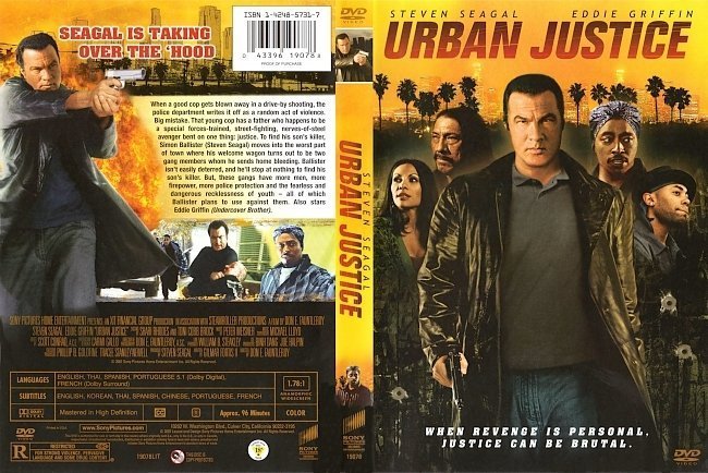 dvd cover Urban Justice (2007) R1