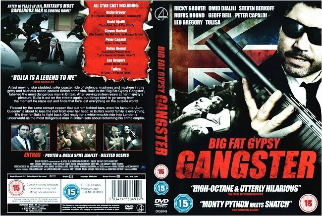 dvd cover Big Fat Gypsy Gangster (2011) R2