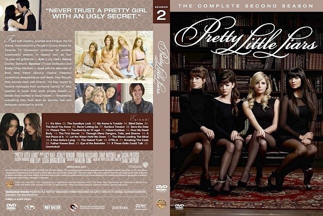 dvd cover Pretty Little Liars Season 2