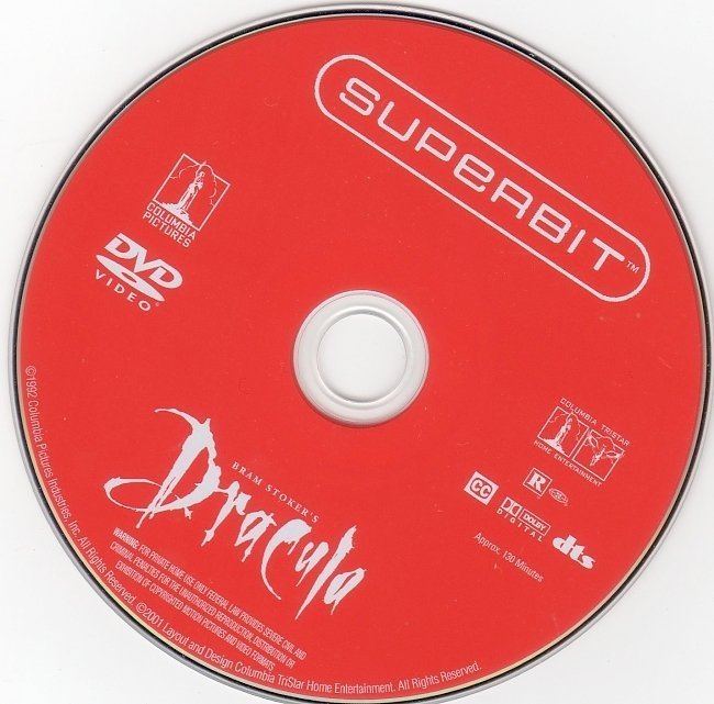 dvd cover Dracula (1992) WS R1