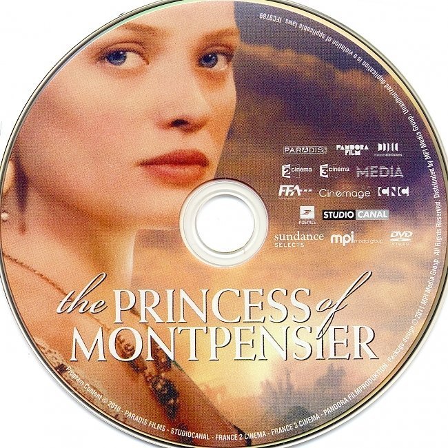 dvd cover The Princess Of Montpensier (2010) R1