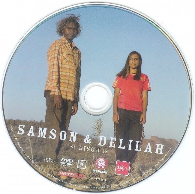 dvd cover Samson & Delilah (2009) R4