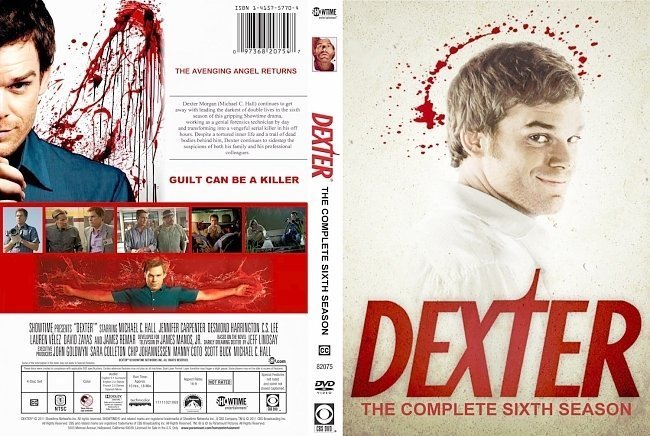 Dexter: Season 1-2-3-4-5-6 Front s 
