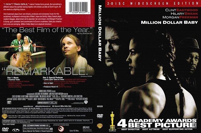 dvd cover Million Dollar Baby (2004) WS R1