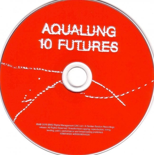dvd cover Aqualung - 10 Futures