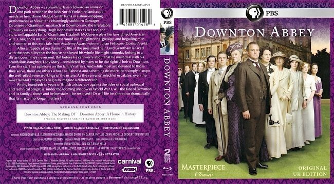 dvd cover Downton Abbey