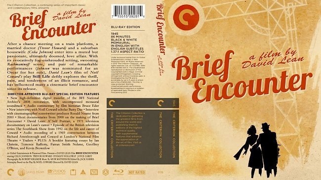 dvd cover Brief Encounter