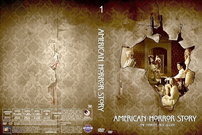dvd cover American Horror Story Season 1