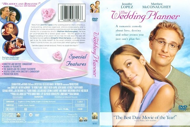 dvd cover The Wedding Planner (2001) WS R1