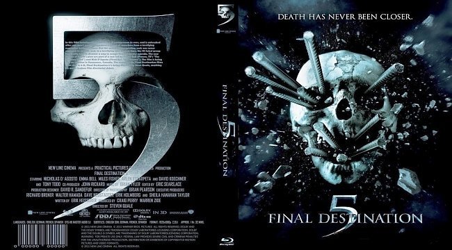 dvd cover Final Destination 5 2011 BD