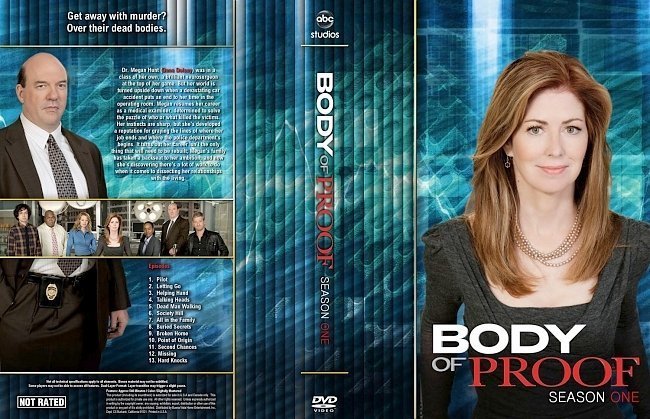 dvd cover Body Of Proof Season 1