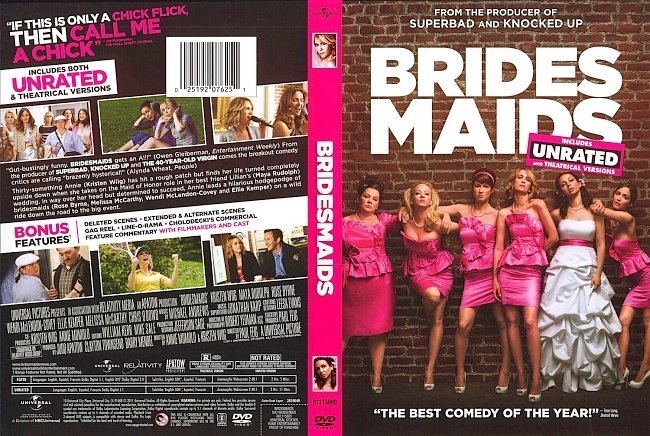 dvd cover Bridesmaids1
