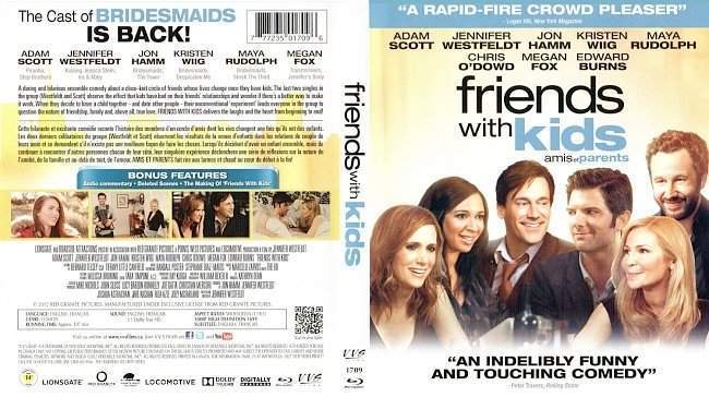 dvd cover Friends With Kids