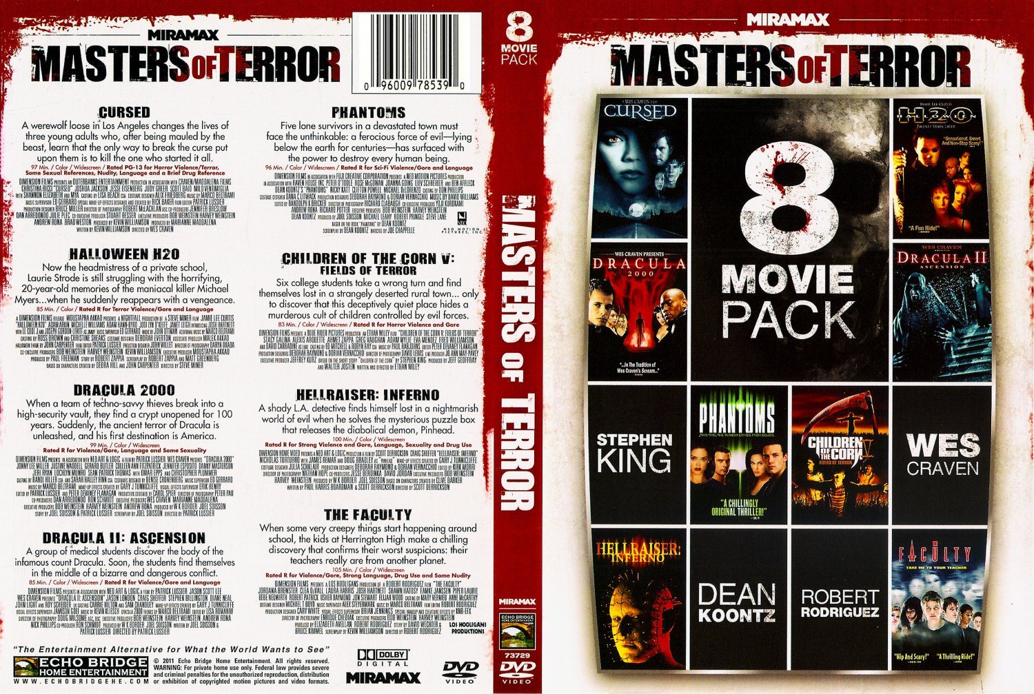 Horror movie dvd covers