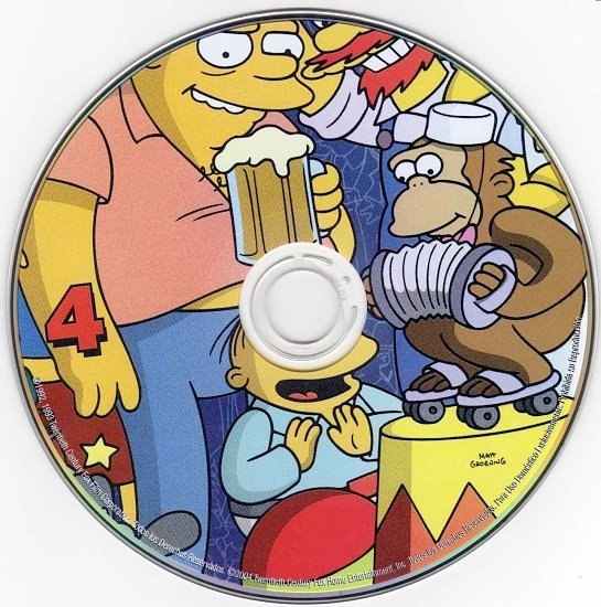 dvd cover The Simpsons: Season 4 (Spanish)