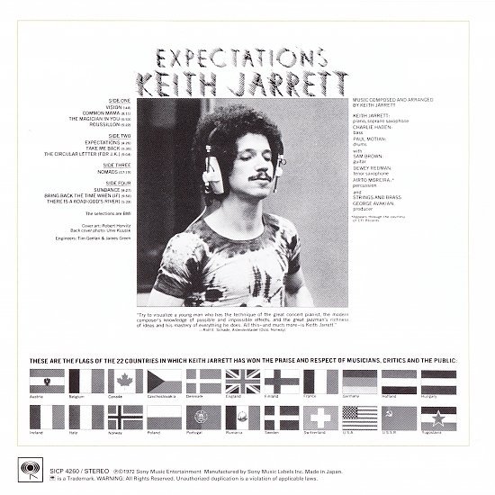Keith Jarrett – Expectations (Japan) 